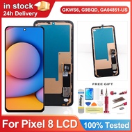 For Google Pixel 8 LCD Display GKWS6, G9BQD, GA04851-US, GZPFO, GPJ41 Digitizer Touch Screen Assembl