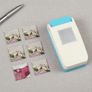 Rectangle Punch 1x0.8in, Lever Handle Design for Scrapbooking & Paper Crafts, Cuts Multiple Material