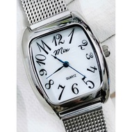 Đồng hồ si Nhật nữ Mix dây lụa Gò Vấp Hỏa Tốc