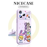 SUPER MOUSE | เคสโทรศัพท์แม่เหล็กสำหรับ iPhone 17ProMax ดีสนีย์ซูโทเปีย ป้องกันทั้งเครื่อง