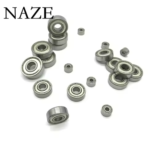 NAZE 10PCS Micro Deep Groove Ball Bearing 603ZZ 604ZZ 605ZZ 606ZZ 607ZZ 608ZZ 609ZZ