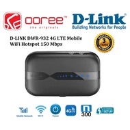 D-LINK DWR-932C-E1 N300 4G LTE WIRELESS HOTSPOT WIFI PORTABLE 3G MODEM ROUTER. LONGER BATTERY LIFE A