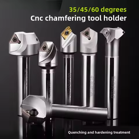 CNC Tool Bar B30 B60 SSP TCM SSY ECC 30degree 45 Degree 60 Degrees Inner Hole Chamfering C12 C20 C16