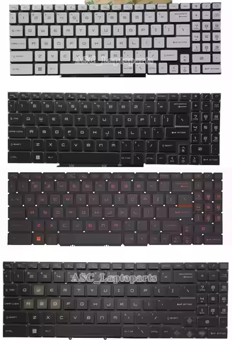 New US QWERTY Keyboard for MSI Katana GF66 GL66 MS-1581 MS-1582 MS-1583 BACKLIT, no Frame