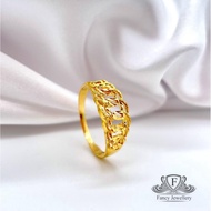 Fancy Jewellery Emas 916 Cincin Coco Lipan Emas 916 tulen Bajet Emas 916