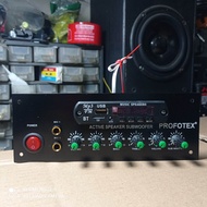 kit modul mesin speaker aktif profotex stereo echo subwoofer plus Mp3 bluetooth