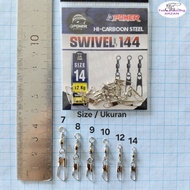 Kili Kili Pin Swivel Barrel Swivel Fishing Snap Swivel With Safety Snap