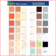 【Hot】 Davies Sun and Rain Premium Elastomeric Paint- 4 Liters (White, Neutrals, Red &amp; Pinks, Blues,