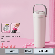 Ezalo Milky Flask 316 Stainless Steel Thermal Beverage Cold and Hot Insulation Vacuum Tumbler With S