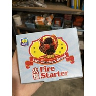 [40pcs] Cock Brand Fire Starter / BBQ Charcoal Fire Starter / Camping Fire Starter / Penyala Api Unt