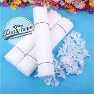 Per pack Balloon Stems Balloon Handle/s White Balloon stick/s latex Balloon stick/s
