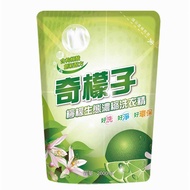 【奇檬子】天然檸檬生態濃縮洗衣精－補充包(２０００ｍｌ，８包)