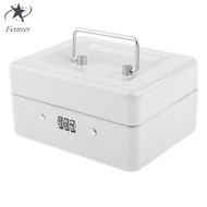 [Fenteer] CLASSIC PETTY CASH BOX MONEY DEPOSIT SECURITY STEEL TIN PORTABLE MINI SAFE