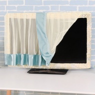 Do not take 50-inch TV cover 55-inch 65 hanging lace LCD curved screen 42-inch TV dust cover when starting.