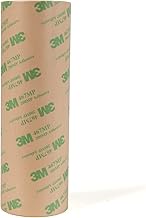 3M 467MP Clear Adhesive Transfer Tape, 6" width x 5yd length (1 roll)