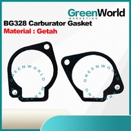 BG328 Carburator Gasket Brush Cutter BG328 Carburetor Gasket Mesin Rumput