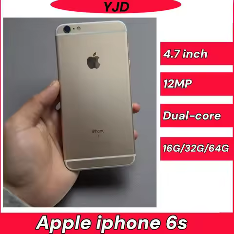 Used 99%New Apple iPhone 6S 16/32/64/128GB ROM Touch ID 12MP Camera 4.7" 4G Dual Core IOS Unlocked M