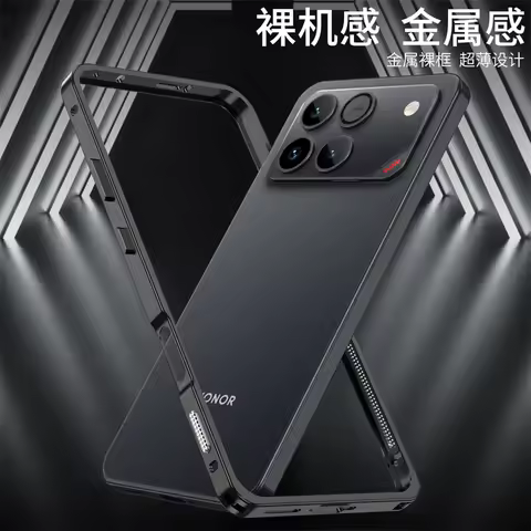 For Honor Win RT Case Cooling Aluminium Alloy Metal Border Medium Frame Phone Cover