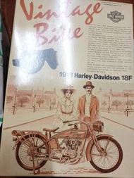 aoshima 1918 harley davidson 18f motor  電單車 模型