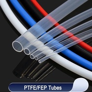 PTFE FEP Tube 1mm 2mm 3mm 4mm 5mm 6mm 8mm For 3D Printer Parts Pipe Bowden J-head