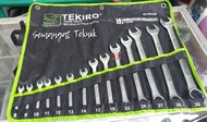 14 PCS KUNCI RING PAS 14PCS COMBINATION WRENCH 8-32 8 - 32 SET TEKIRO