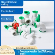 PPR Quick Connector Pipe Fitting Male Female Garden Agriculture Irrigation Water Electricity Install