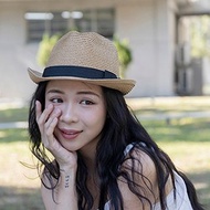 Unni暮色爵語草帽(防曬)-編織帽 帽子 登山帽 草帽 防曬 straw ha