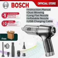 Bosch 3in1 Air Blower Cordless Vacuum Cleaner Air Blower Vacuum Cordless Jet Blower Car Air Duster Mini Vakum Rumah