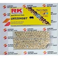 RK 520 HSBT CHAIN - 120L / 130L GOLD ORIGINAL RK TAKASAGO CHAIN