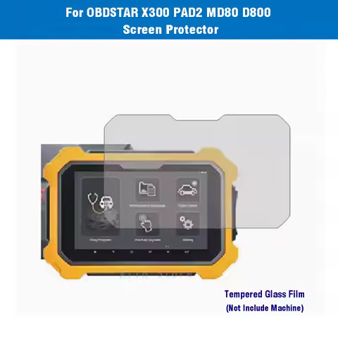 Screen Protector For OBDSTAR X300 PAD2 MD80 D800 HD Tempered Glass Protective Film