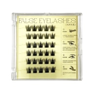 BQI Glue-free Pure Wild Demon Style false eyelashes [7612]  BQI 免胶假睫毛纯野恶魔
