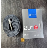 SCHWALBE SV7A 20" Tube (28/37-438/451) 40mm FV – For Road / Mini Velo / Folding Bike
