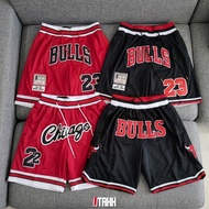Chicago bulls basketball shorts street line 198