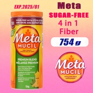 MetaMucil fiber Powder Orange flavor sugar free Powder 754g
