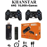 Tolex X8 4K Game Stick 2023 New Retro Video Game Console 64G 10000Games Installed Android TV Box Dua