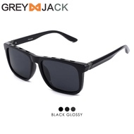 Grey Jack Kacamata Sunglasses Polarized Model Kotak Bold Bahan TR90 Style Pria Wanita Anti Silau UV4
