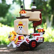 One Piece The Thousand Sunny Ship Building Block Nanoblocks