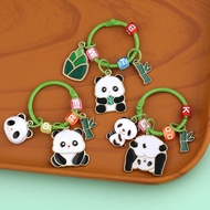 keychain cute matching keychain keychain Creative Chengdu Panda Pendant Souvenir Car Keychain Influe