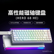 Hero68he Magnetic Axis Mechanical Gaming Game FPS Universal Wired RT0.01 High Performance Light Box 