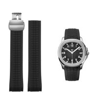 For Patek Philippe Silicone 5164A 5167A 5168A  High Quality Soft Rubber Watch Band Aquanaut 21mm Fol