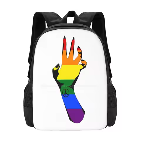 Equality Paw Hot Sale Backpack Fashion Bags Equality Gay Monter Paw Lgbt