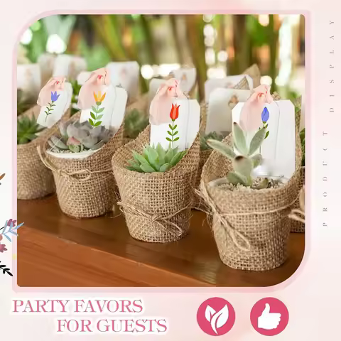 ETRT 50Pc Acrylic Place Cards Wedding Blank Arched Frosted Wedding Reserved Signs For Acrylic Name T