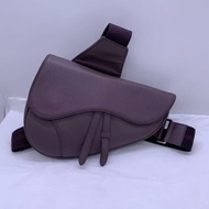 DIOR 迪奧 女士迷你馬鞍肩包 馬鞍紅；胸包