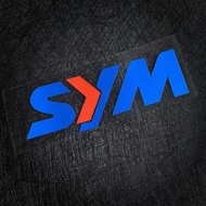For SYM DRG BT II 158 Maxsym GT Cruisym 300 Motorcycle Reflective Logo Emblem Decor Motor Bike Head 
