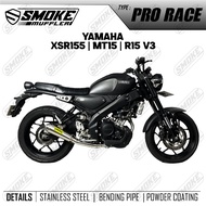 Yamaha xsr 155 exhaust, original xsr 155 exhaust smoke muffler