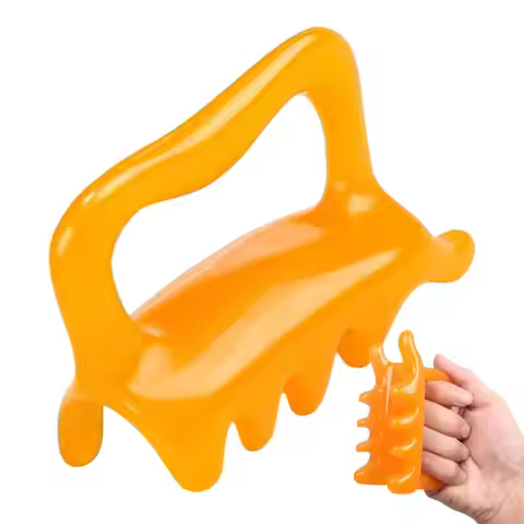 Large Fascia Massage Tool Deep Tissue Fascia Massager 8-Point Manual Massage Release Tool for Family