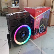 GZ-W812 / HTM-812 TWS Wireless Bluetooth Portable Trolley Speaker 12 Inch Super Bass Wireless Microp