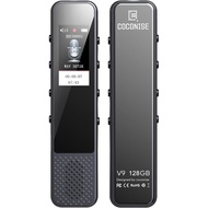 128GB Digital Voice Recorder, COCONISE Audio Recorder with 3072Kbps HD Recording, Voice Activated Re