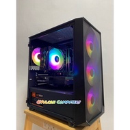 (P400 ARGB Level 5) Ryzen 5 3600 + RTX 3070 LHR Gaming Desktop ARGB PC