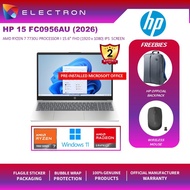 HP 15-fc0956AU 15.6" FHD Laptop ( R7-7730U, 16GB, 512GB SSD, ATI, W11Pro, HS+M365 )